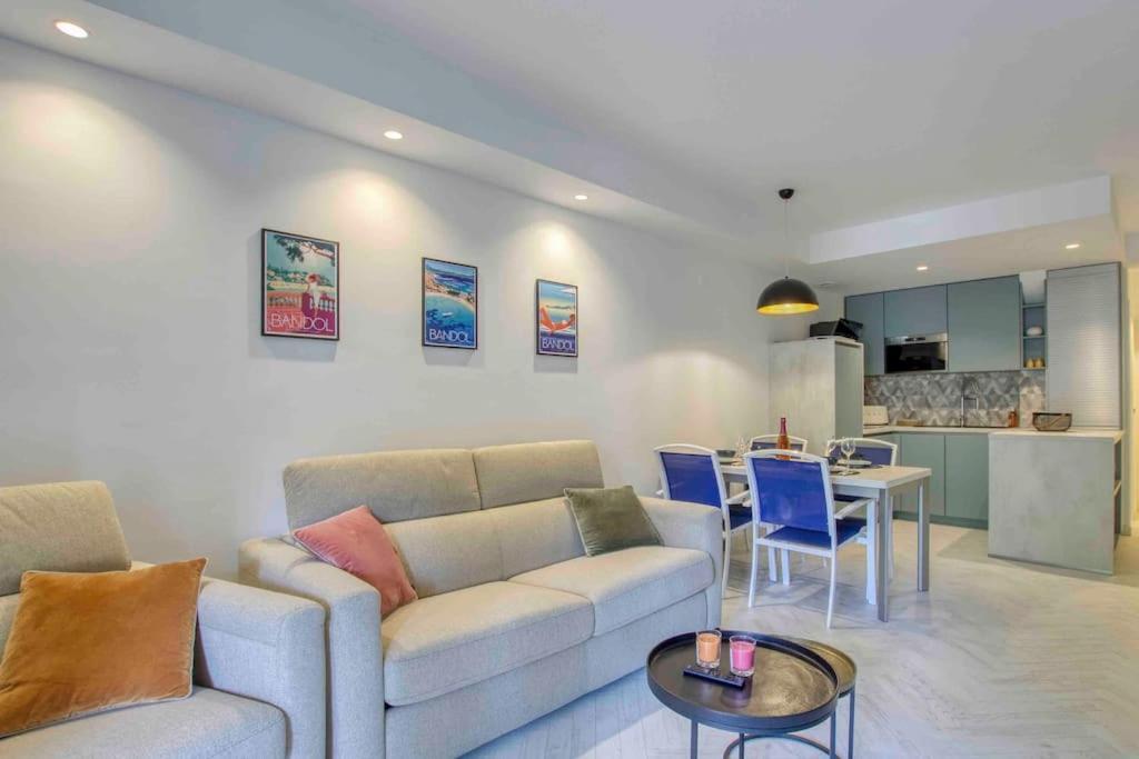 Appartement Piscine Tennis Acces Prive Plage Joia Sanary-sur-Mer Ngoại thất bức ảnh